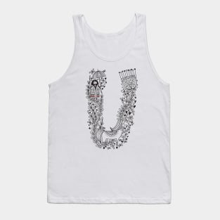 Letter U (Buu&Luu Alphabet) Tank Top